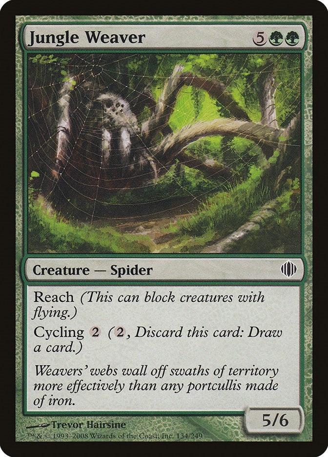 Image for Jungle Weaver (134) [Shards of Alara] - Magic: The Gathering