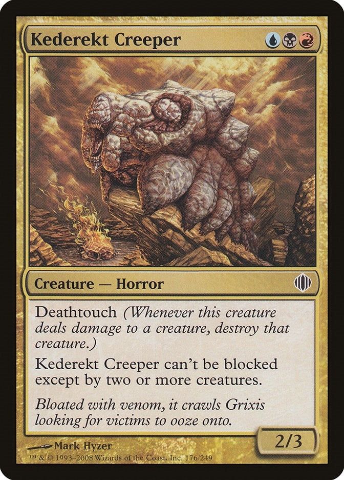 Image for Kederekt Creeper (176) [Shards of Alara] - Magic: The Gathering