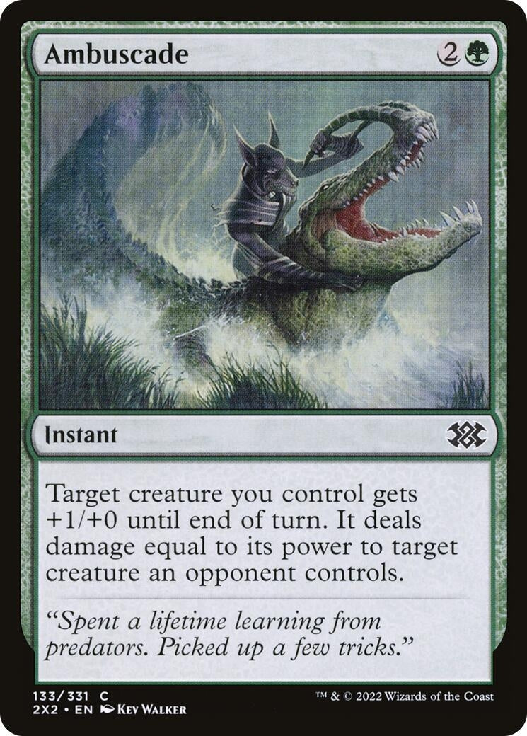 Image for Ambuscade (133) [Double Masters 2022] - Magic: The Gathering