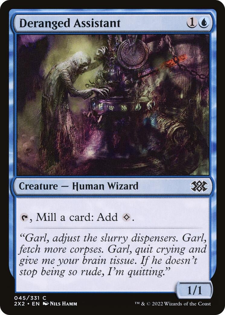 Image for Deranged Assistant (45) [Double Masters 2022] - Magic: The Gathering