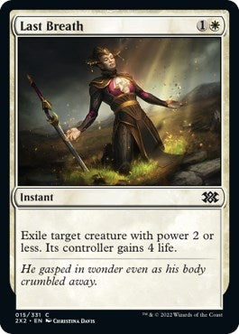 Image for Last Breath (15) [Double Masters 2022] - Magic: The Gathering