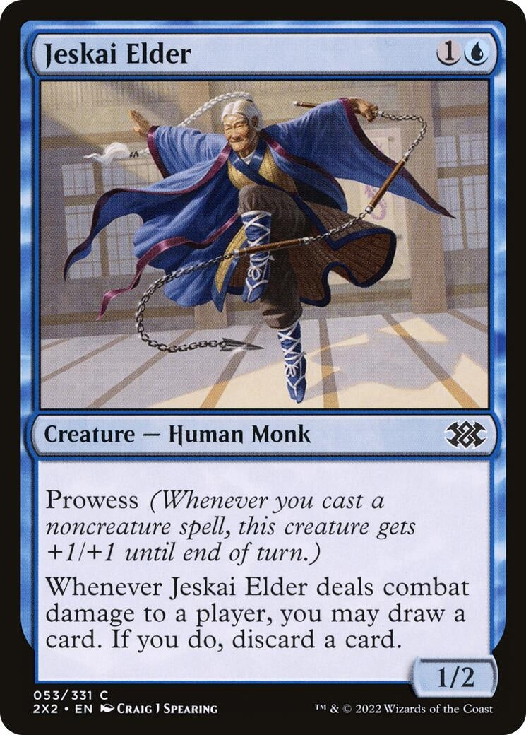 Image for Jeskai Elder (53) [Double Masters 2022] - Magic: The Gathering