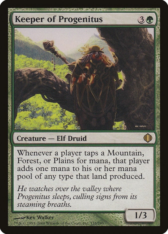 Image for Keeper of Progenitus (135) [Shards of Alara] - Magic: The Gathering