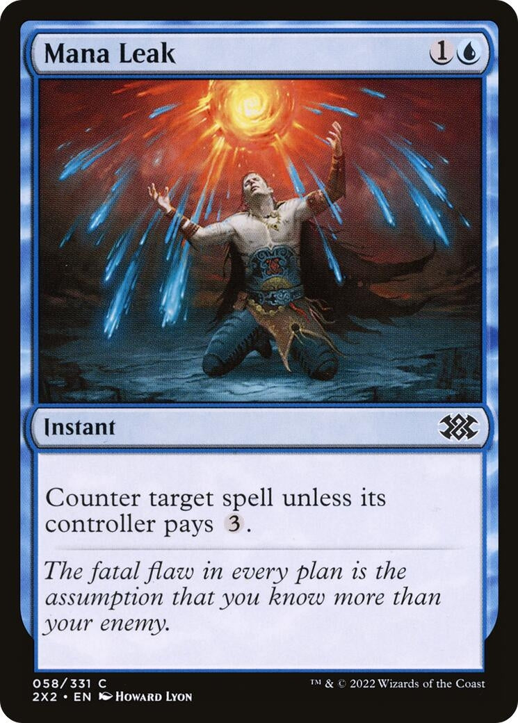 Image for Mana Leak (58) [Double Masters 2022] - Magic: The Gathering