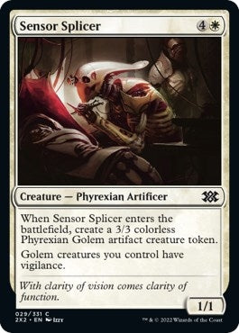 Image for Sensor Splicer (29) [Double Masters 2022] - Magic: The Gathering