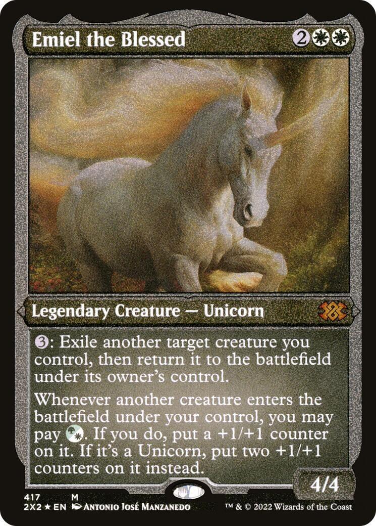 Image for Emiel the Blessed (Foil Etched) (417) [Double Masters 2022] - Magic: The Gathering