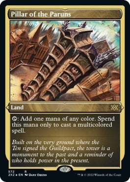Image for Pillar of the Paruns (Foil Etched) (572) [Double Masters 2022] - Magic: The Gathering