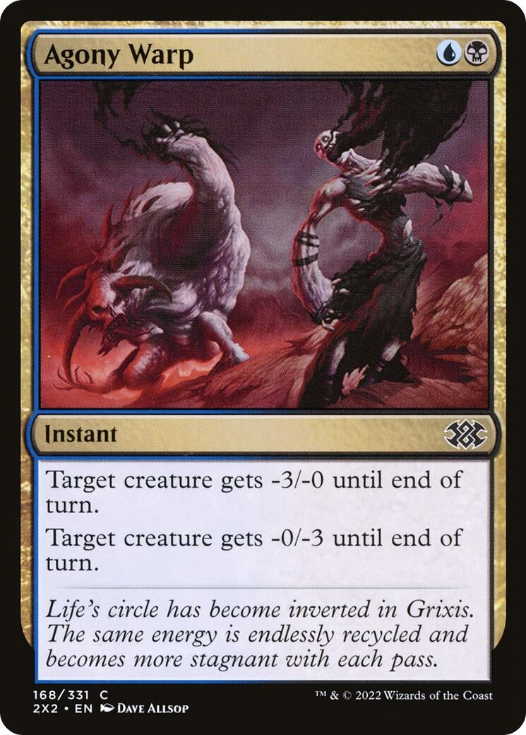 Image for Agony Warp (168) [Double Masters 2022] - Magic: The Gathering
