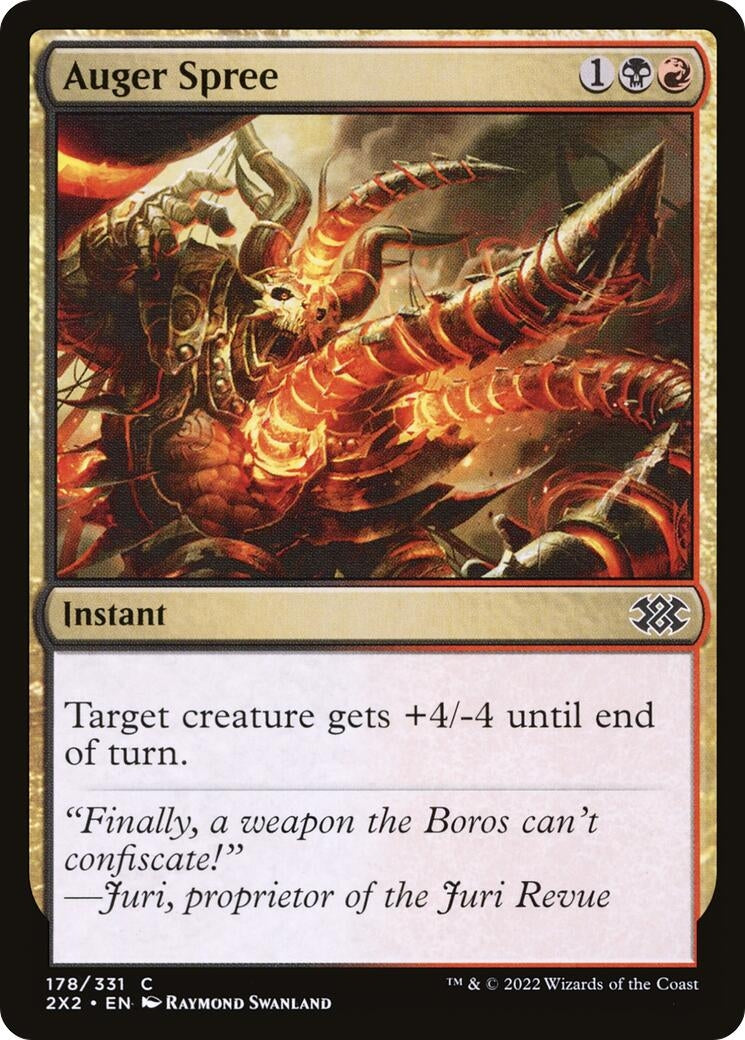 Image for Auger Spree (178) [Double Masters 2022] - Magic: The Gathering