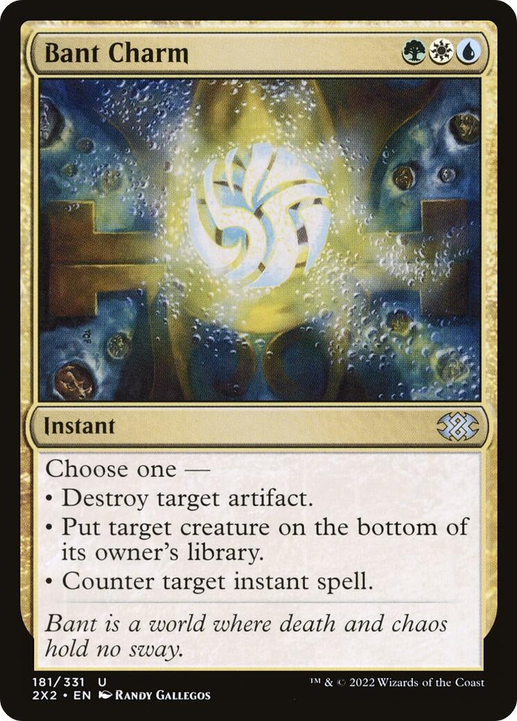 Image for Bant Charm (181) [Double Masters 2022] - Magic: The Gathering