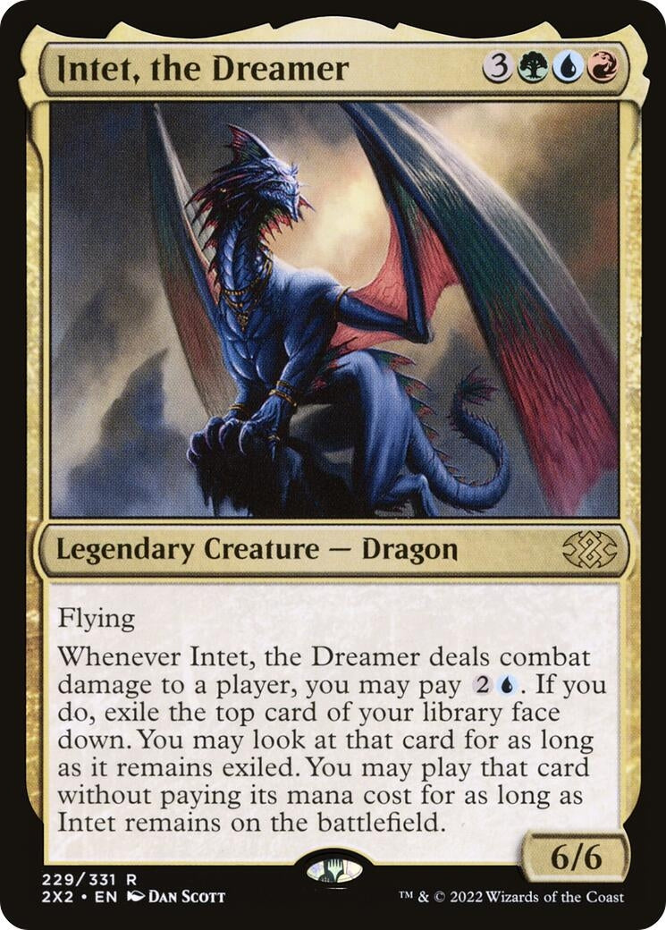 Image for Intet, the Dreamer (229) [Double Masters 2022] - Magic: The Gathering