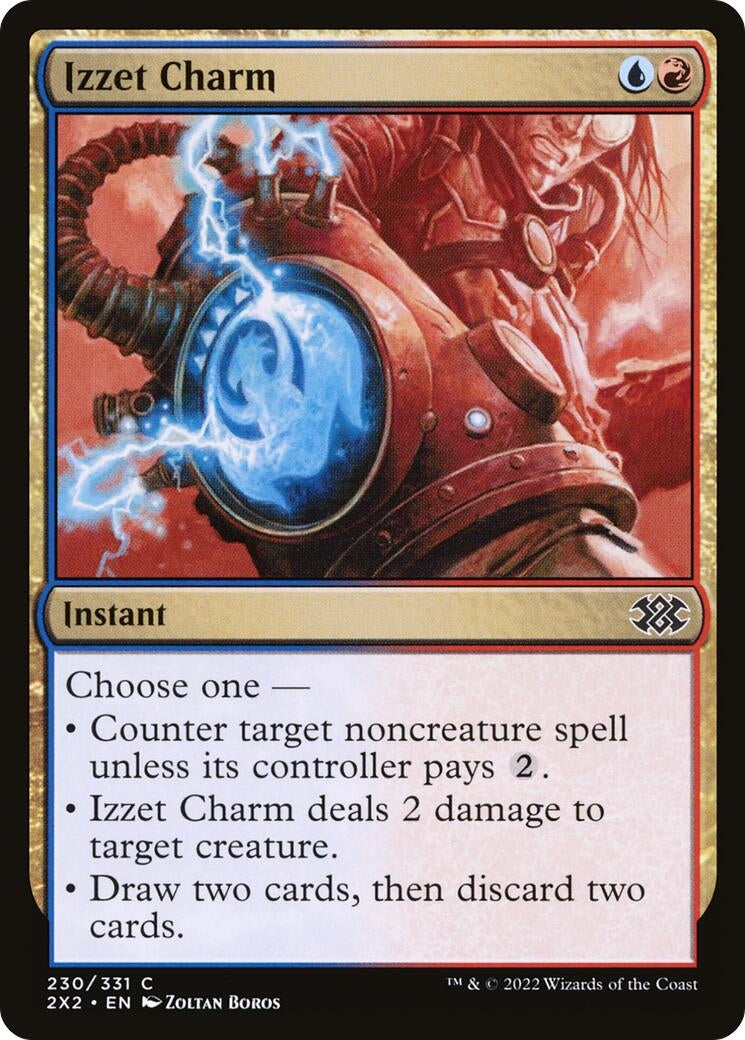 Image for Izzet Charm (230) [Double Masters 2022] - Magic: The Gathering