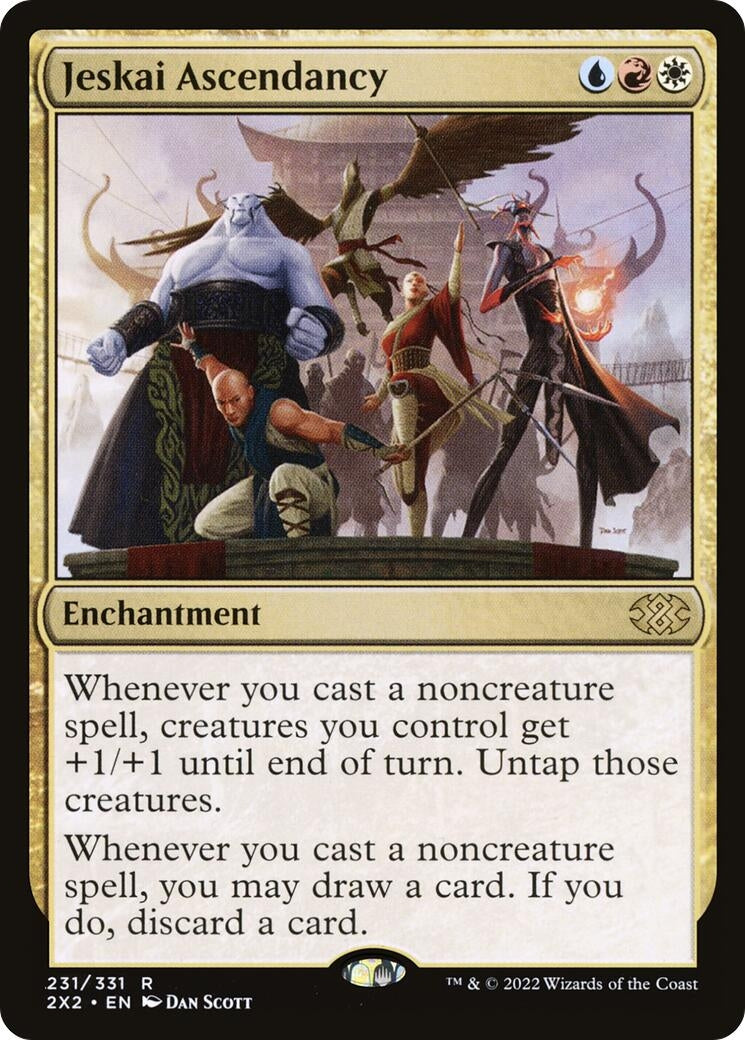 Image for Jeskai Ascendancy (231) [Double Masters 2022] - Magic: The Gathering
