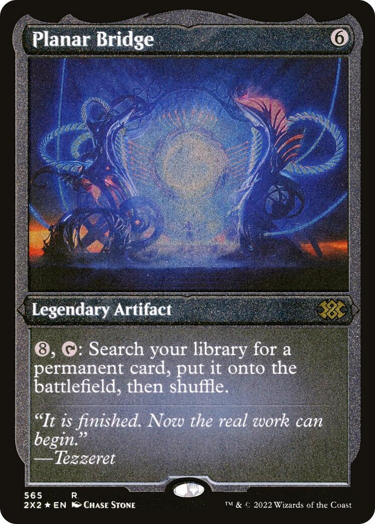 Image for Planar Bridge (Foil Etched) (565) [Double Masters 2022] - Magic: The Gathering