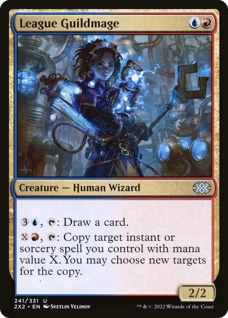 Image for League Guildmage (241) [Double Masters 2022] - Magic: The Gathering