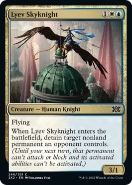 Image for Lyev Skyknight (246) [Double Masters 2022] - Magic: The Gathering