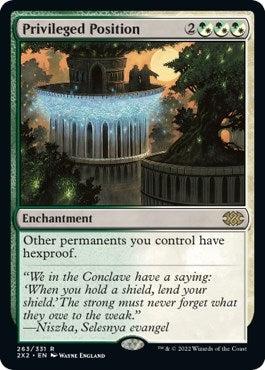 Image for Privileged Position (263) [Double Masters 2022] - Magic: The Gathering