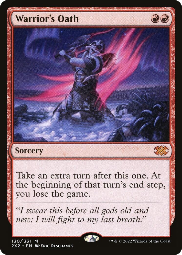 Image for Warrior's Oath (130) [Double Masters 2022] - Magic: The Gathering