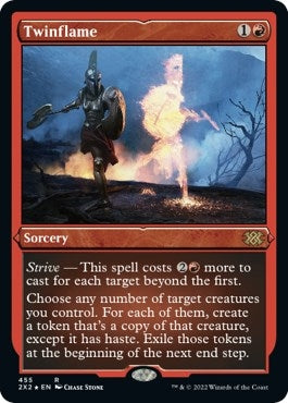 Image for Twinflame (Foil Etched) (455) [Double Masters 2022] - Magic: The Gathering