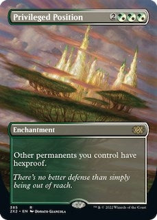Image for Privileged Position (Borderless) (385) [Double Masters 2022] - Magic: The Gathering