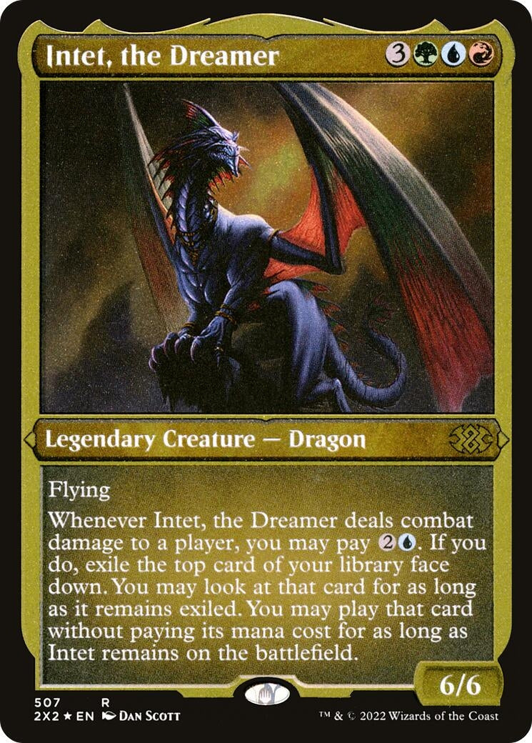 Image for Intet, the Dreamer (Foil Etched) (507) [Double Masters 2022] - Magic: The Gathering