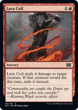Image for Lava Coil (116) [Double Masters 2022] - Magic: The Gathering