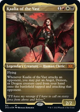 Image for Kaalia of the Vast (Foil Etched) (511) [Double Masters 2022] - Magic: The Gathering