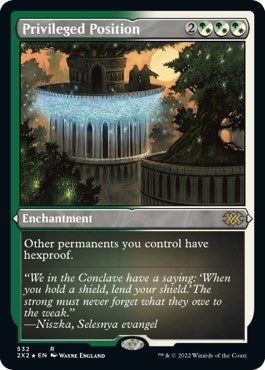 Image for Privileged Position (Foil Etched) (532) [Double Masters 2022] - Magic: The Gathering