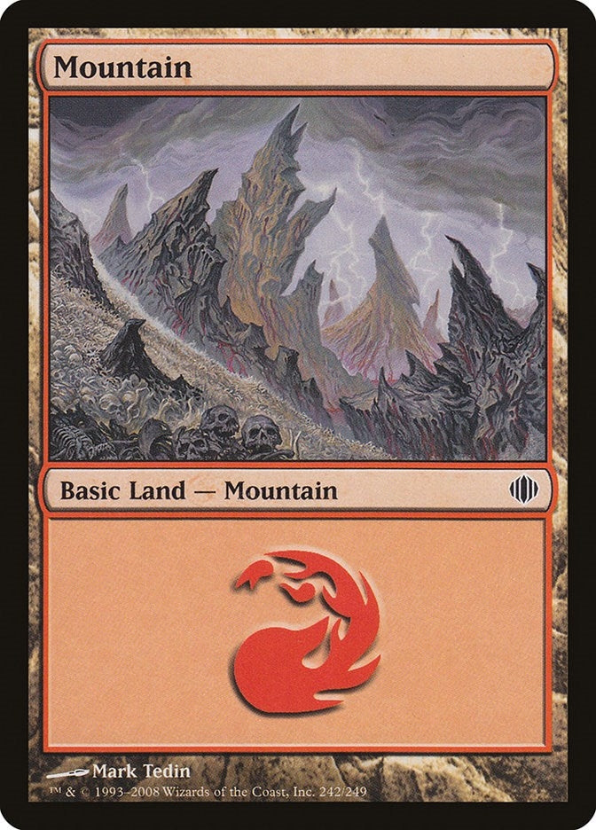 Image for Mountain (242) (242) [Shards of Alara] - Magic: The Gathering