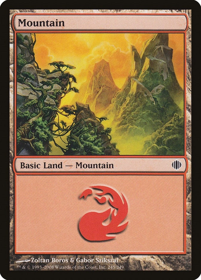Image for Mountain (245) (245) [Shards of Alara] - Magic: The Gathering