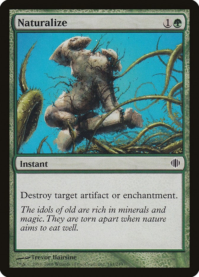 Image for Naturalize (141) [Shards of Alara] - Magic: The Gathering