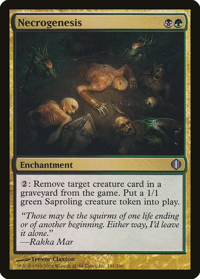 Image for Necrogenesis (181) [Shards of Alara] - Magic: The Gathering