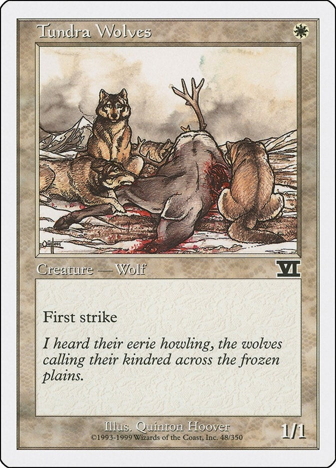 Image for Tundra Wolves (48) [Classic Sixth Edition] - Magic: The Gathering