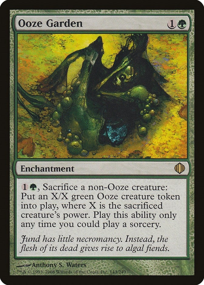 Image for Ooze Garden (143) [Shards of Alara] - Magic: The Gathering