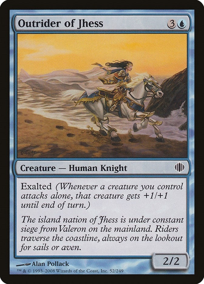 Image for Outrider of Jhess (52) [Shards of Alara] - Magic: The Gathering