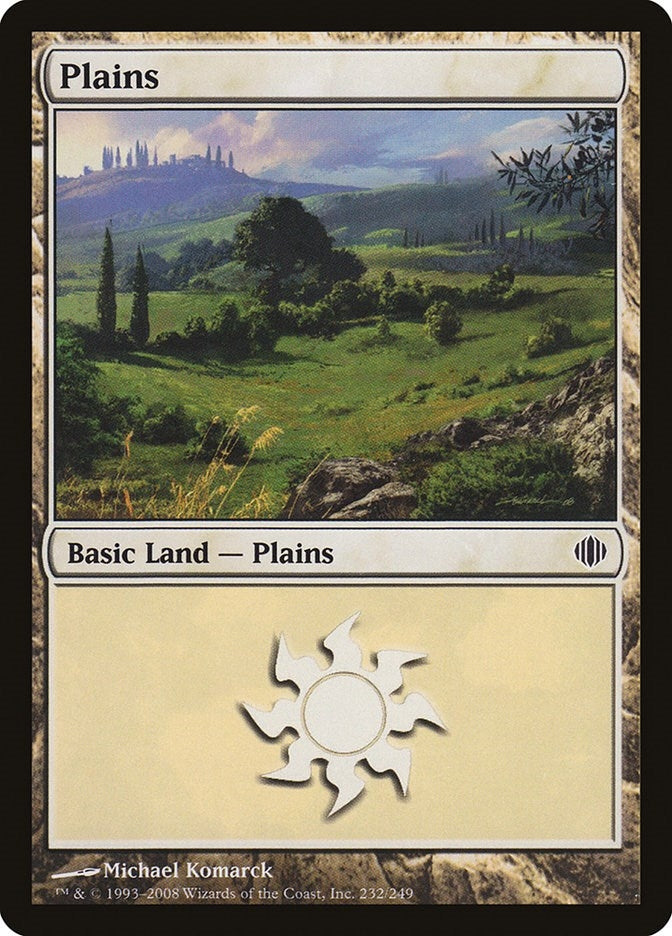 Image for Plains (232) (232) [Shards of Alara] - Magic: The Gathering
