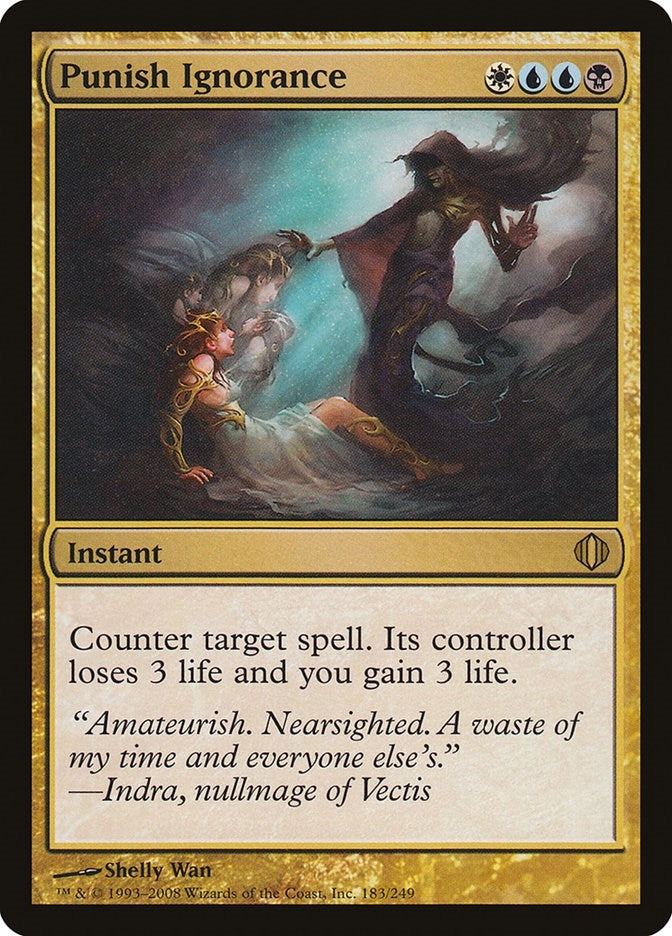 Image for Punish Ignorance (183) [Shards of Alara] - Magic: The Gathering