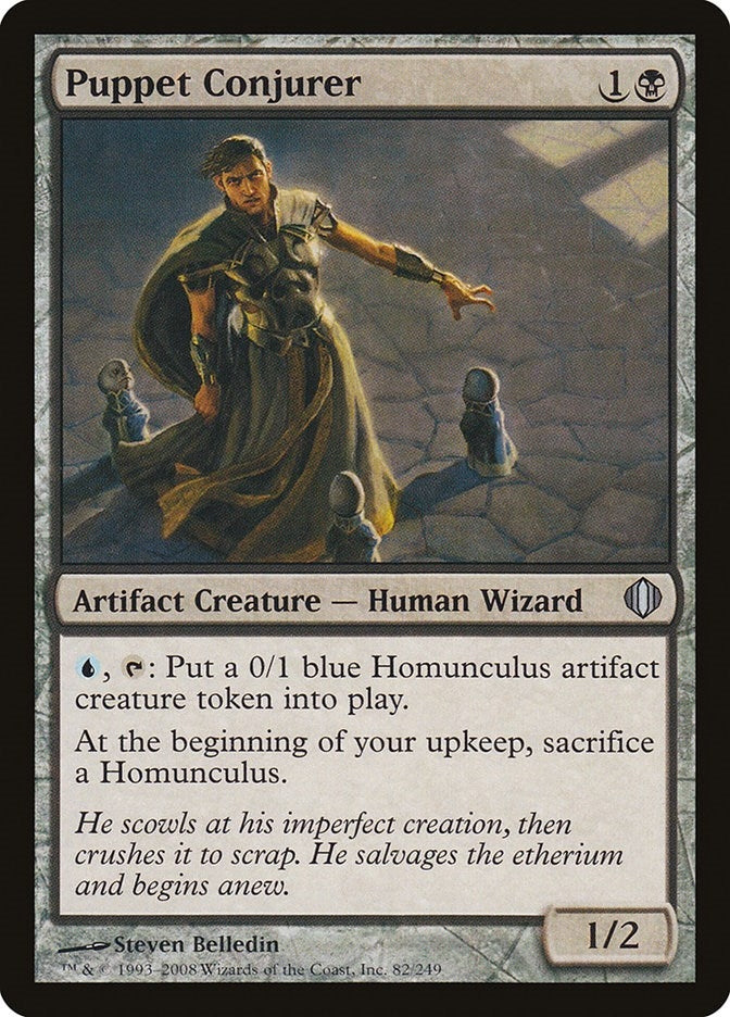 Image for Puppet Conjurer (82) [Shards of Alara] - Magic: The Gathering