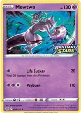 Mewtwo - 056/172 (Brilliant Stars Stamped) (056/172) [Miscellaneous Cards & Products]
