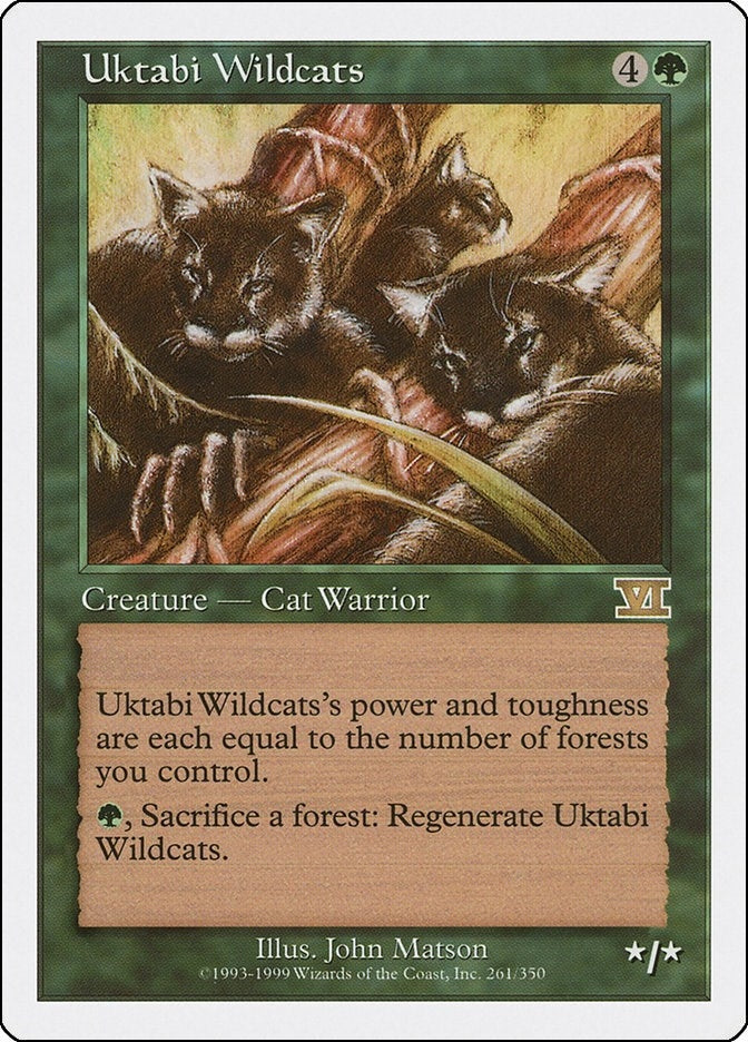 Image for Uktabi Wildcats (261) [Classic Sixth Edition] - Magic: The Gathering