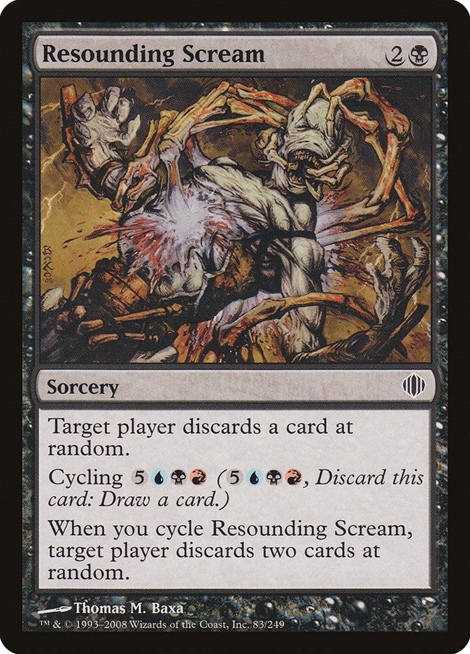 Image for Resounding Scream (83) [Shards of Alara] - Magic: The Gathering