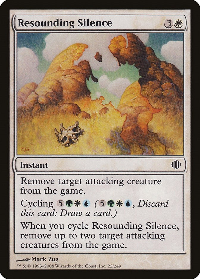 Image for Resounding Silence (22) [Shards of Alara] - Magic: The Gathering