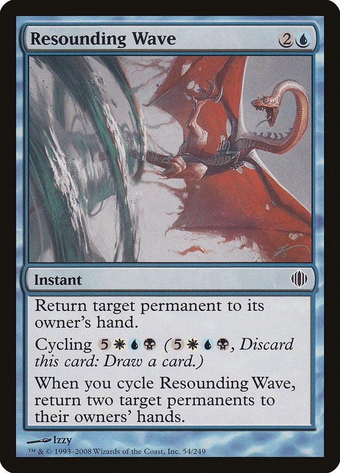 Image for Resounding Wave (54) [Shards of Alara] - Magic: The Gathering