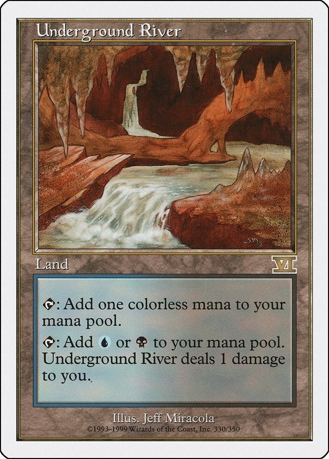 Image for Underground River (330) [Classic Sixth Edition] - Magic: The Gathering