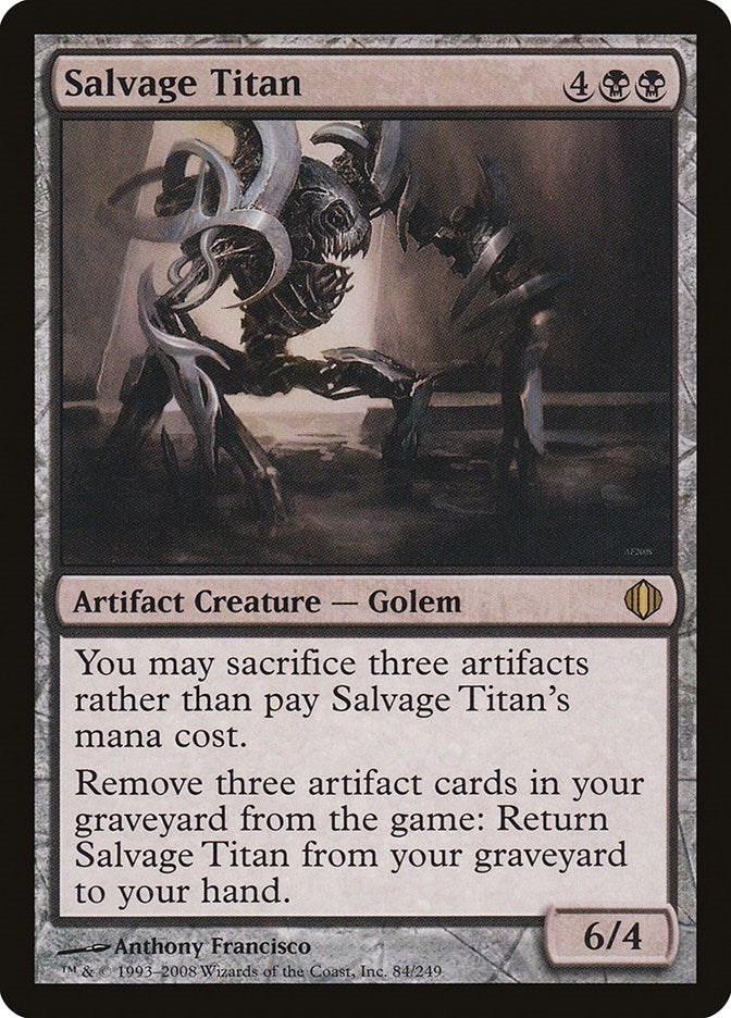 Image for Salvage Titan (84) [Shards of Alara] - Magic: The Gathering