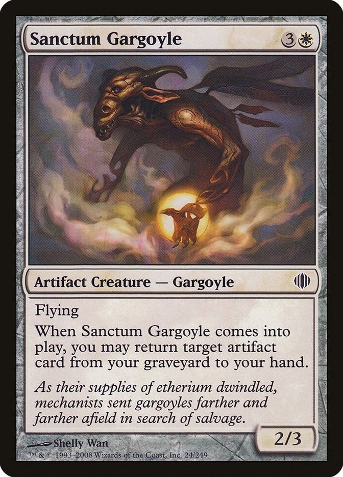 Image for Sanctum Gargoyle (24) [Shards of Alara] - Magic: The Gathering