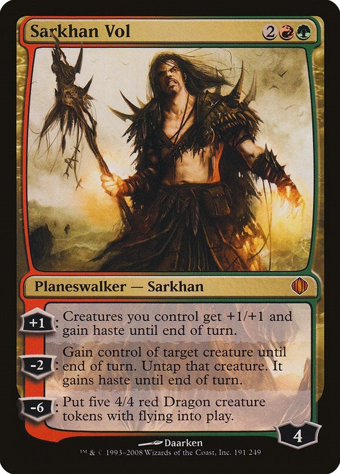 Image for Sarkhan Vol (191) [Shards of Alara] - Magic: The Gathering