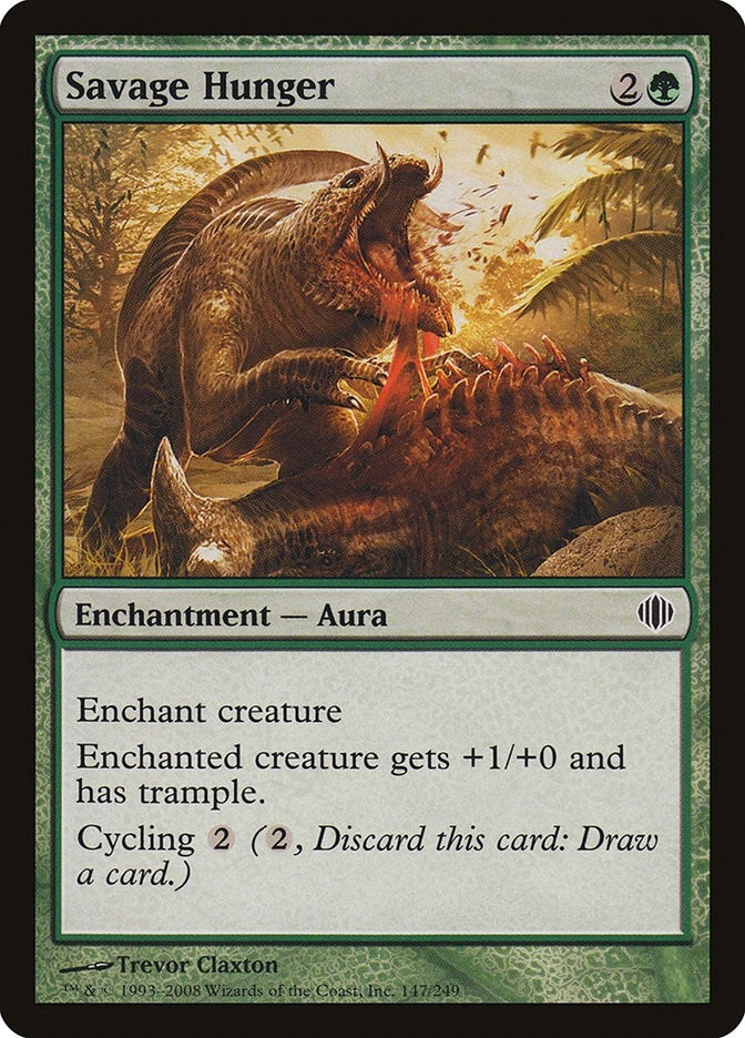 Image for Savage Hunger (147) [Shards of Alara] - Magic: The Gathering