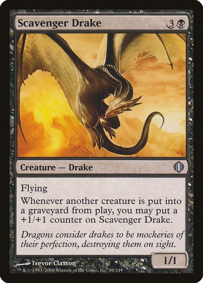 Image for Scavenger Drake (85) [Shards of Alara] - Magic: The Gathering