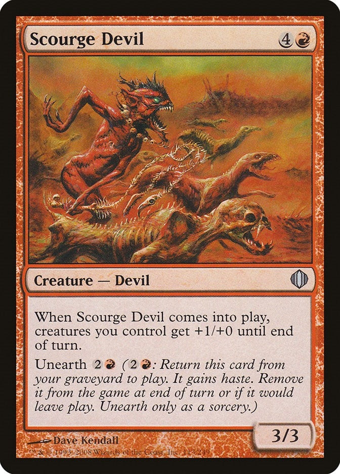 Image for Scourge Devil (113) [Shards of Alara] - Magic: The Gathering